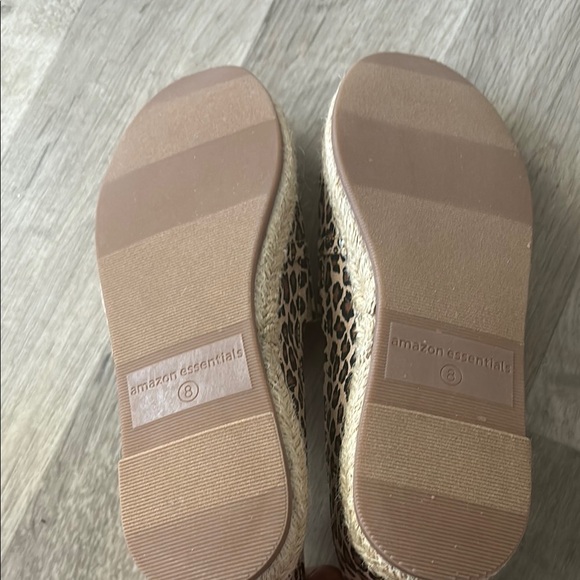 Leopard Print Espadrille Flats - Picture 3 of 3